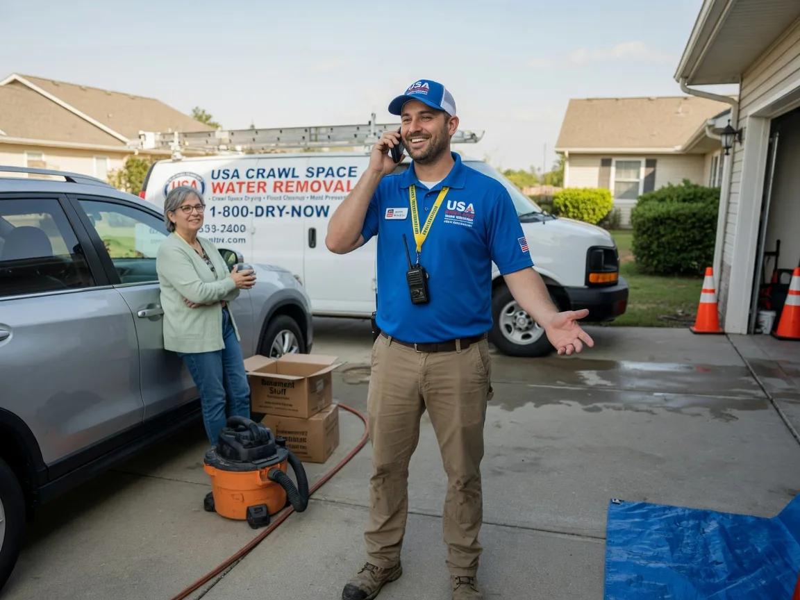 Crawl Space Water Removal Sumner, GA FAQs